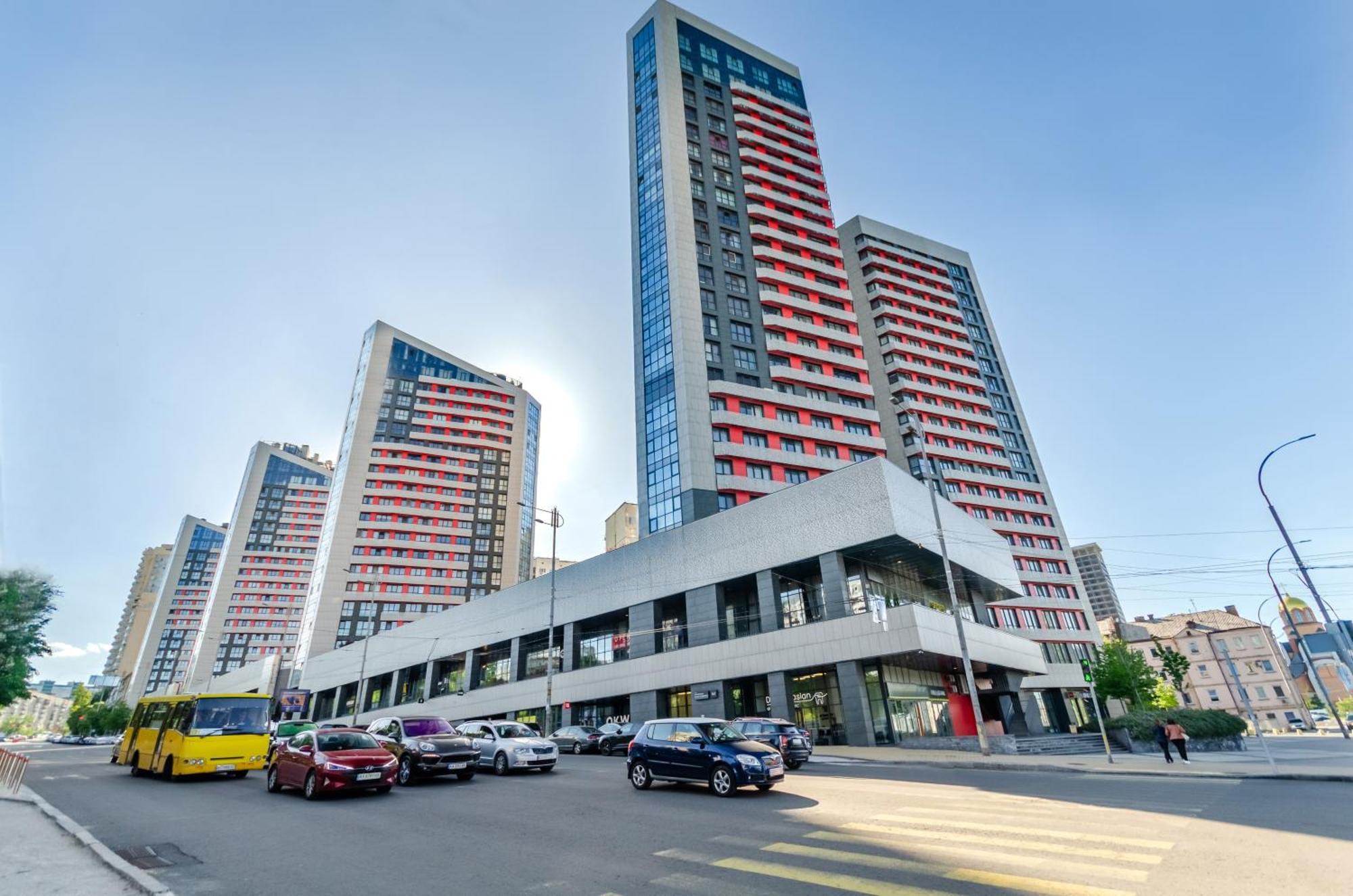 Petrovdom Apartments 199A-199B In Rc Kvartet, 16Г Vasyl Lypkivskyi Street Kyiv Exterior foto